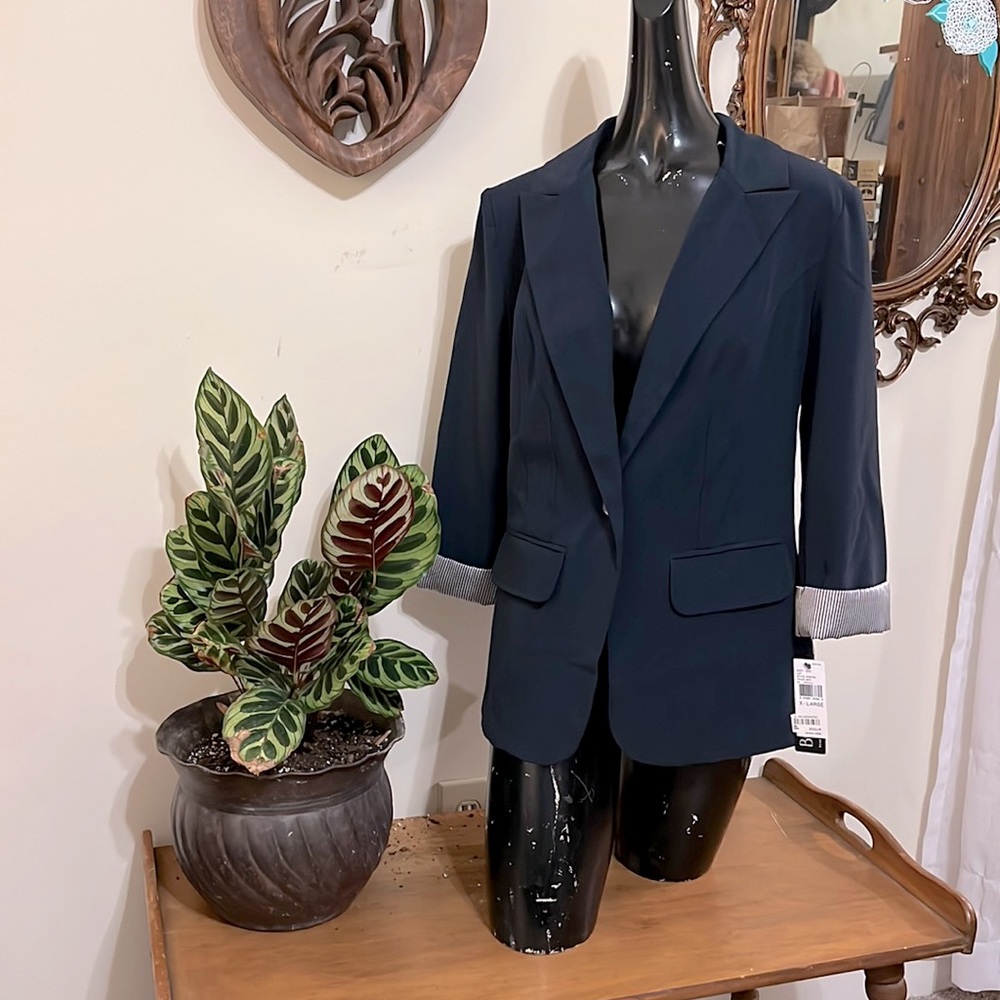 Navy XL blazer